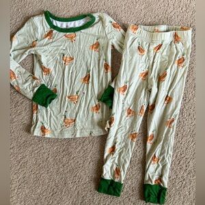 Caden Lane pajama set - duck motif